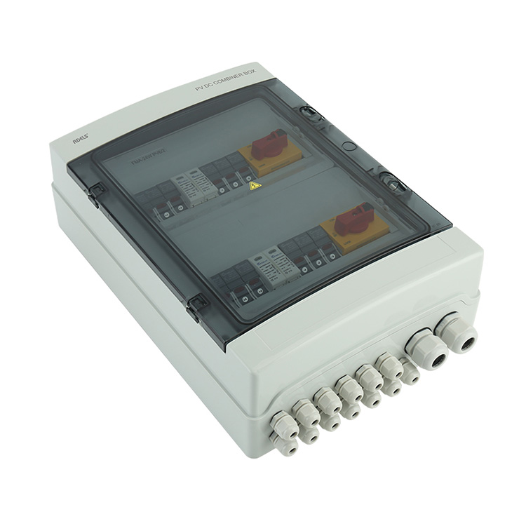 IP66 Solar DC Box Combiner Box 6 Input Input 2 Fitar Wuta